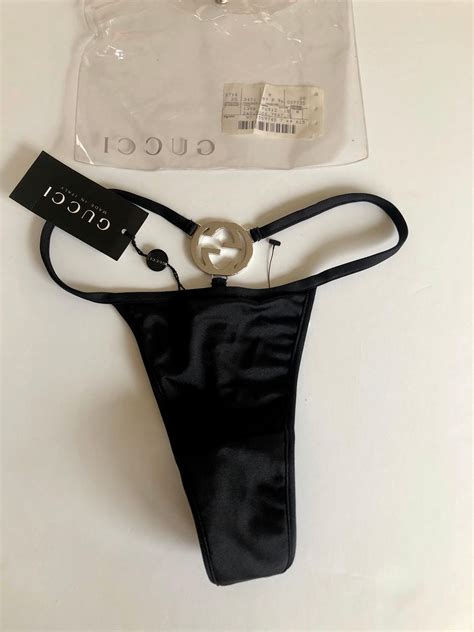 gucci g string thong underwear|Gucci men's thong.